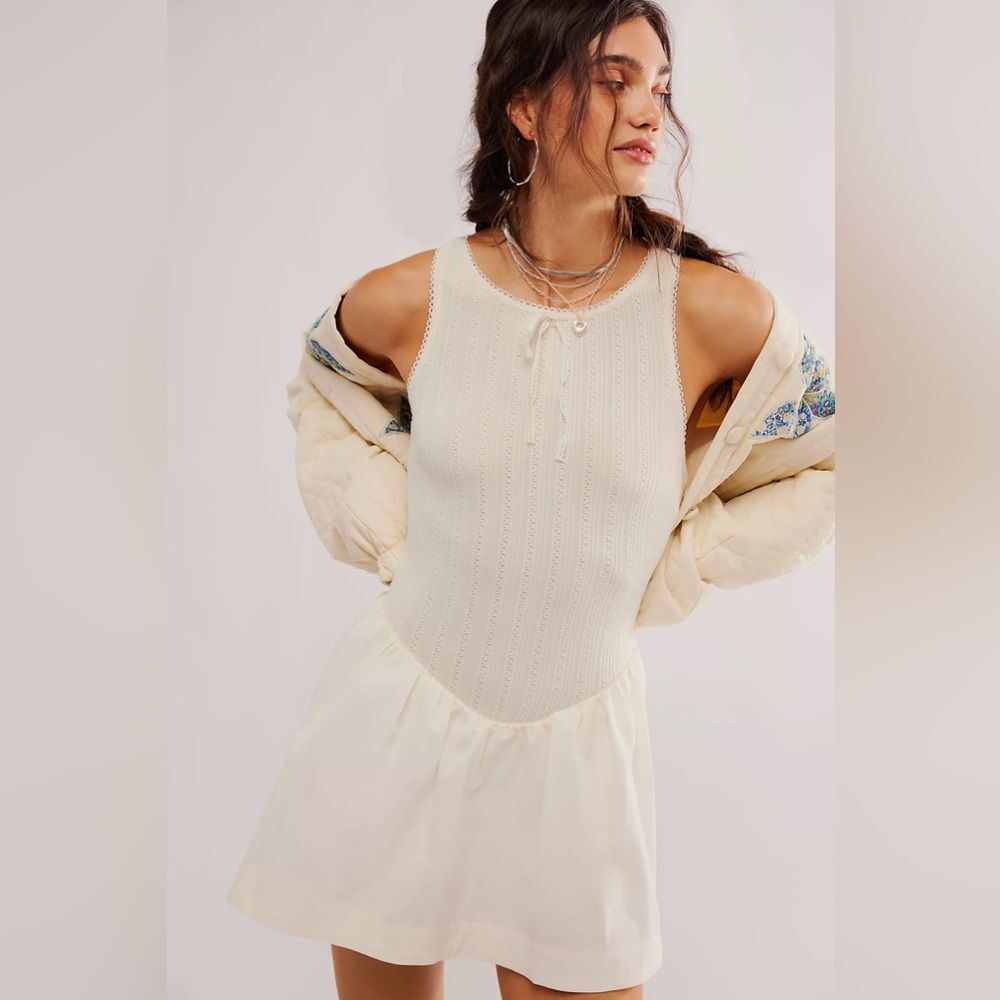 For Love & Lemons romantic ballet Billie Mini Dress womens small